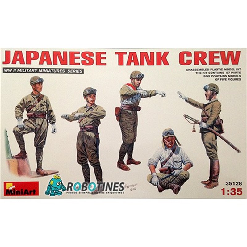 1/35 Japanese Tank Crew