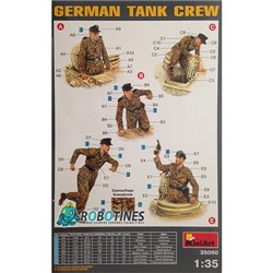 1/35 German Tank Crew France 1944