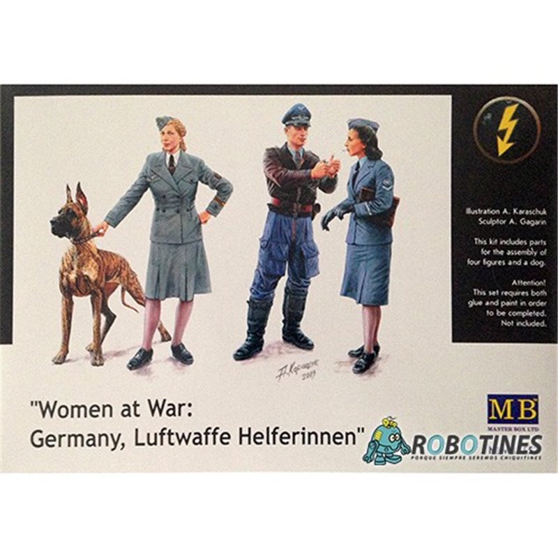 1/35 Women at War: Germany, Luftwaffe Helferinnen