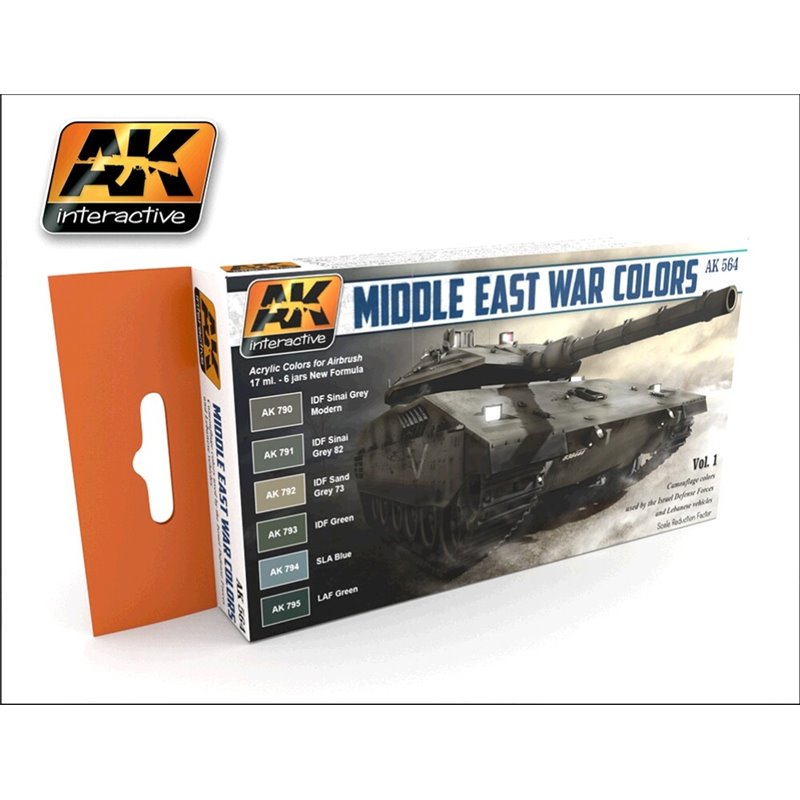 Set Middle East War Colors VOL 1 