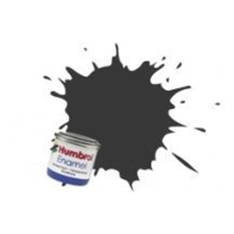 Matt Black - 14ml Enamel Paint