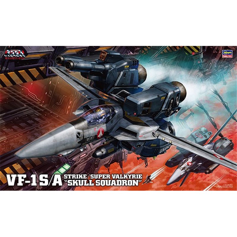 1/48 VF-1S/A Strike/Super Valkyrie Skull Platoon