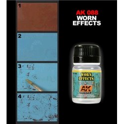 Fluido para efectos de desgaste (worn effects acrylic fluid)