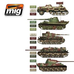 LATE WAR GERMAN COLORS SET