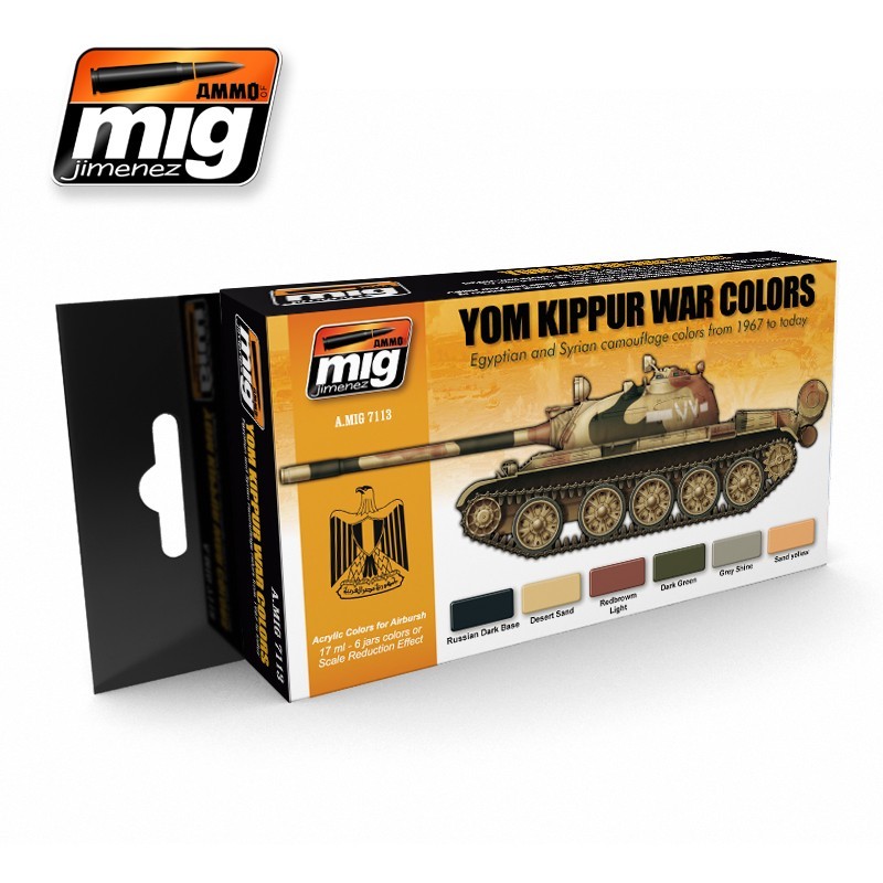 YOM KIPPUR WAR COLORS SET