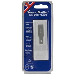 No.18 Blade to fit SM9106 No.2 and SM9107 no.5 handle in pack of 5 blades.