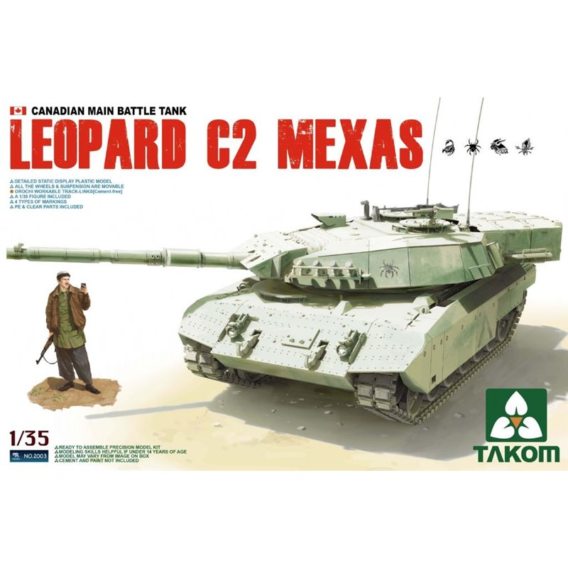 1/35 Canadian Main Battle Tank Leopard C2 MEXAS