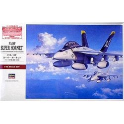 Hasegawa 1/48 F-18 F/A-18F Super Hornet aircraft model kit