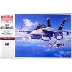 Maqueta de avión Hasegawa 1/48 F-18 F/A-18F Super Hornet