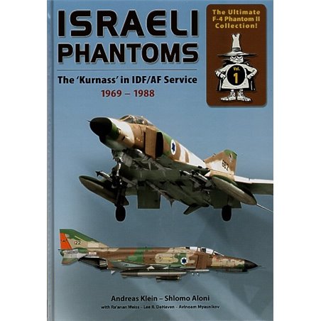 Imagen del libro Israeli Phantoms: The 'Kurnass' in IDF/AF Service 1969-1988 de Double Ugly, tapa dura.