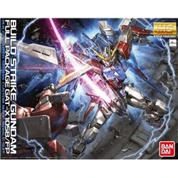 Maqueta Gundam Bandai 1/100 MG Build Strike Gundam Full Package