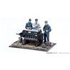 Figura de resina Zoukei Mura 1/32 Engine Maintenance Scenery Set (He219 A-0 Uhu)