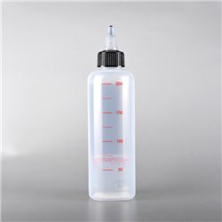 Frasco con dosificador para aerógrafo 200 ml