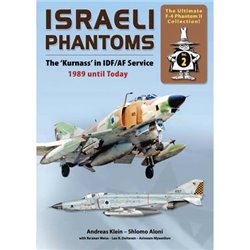 Imagen del libro Israeli Phantoms: The Kurnass in IAD/AF Service 1989 until Today de Double Ugly, tapa dura.