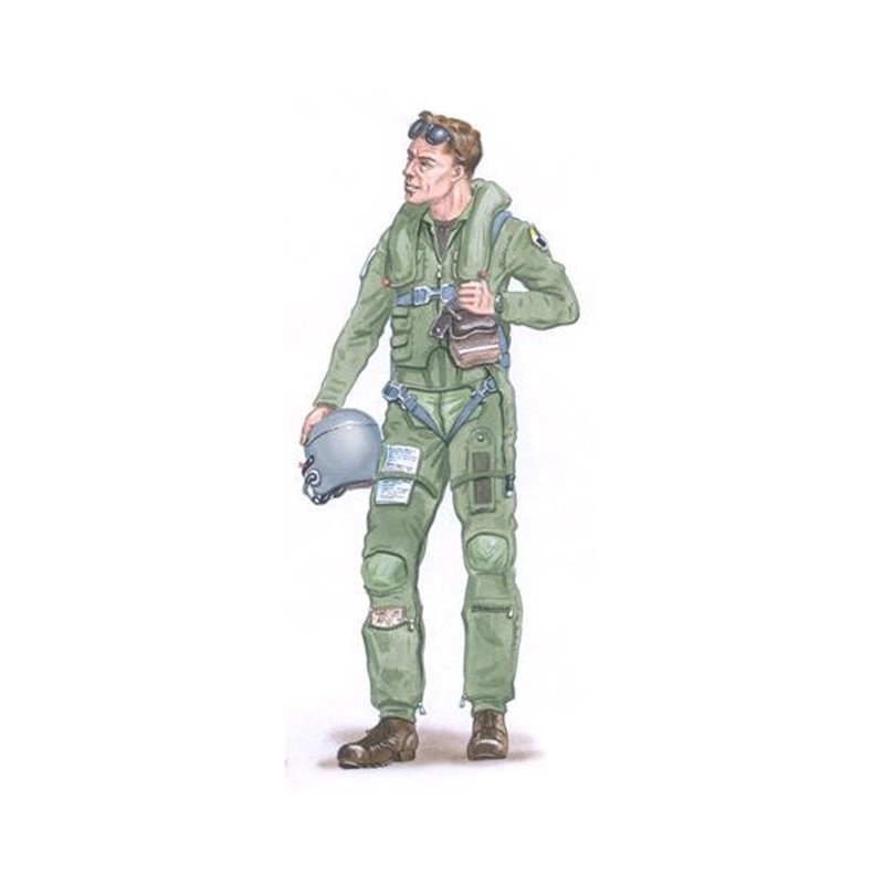 Plusmodel 1/48 F-16 Pilot resin kit