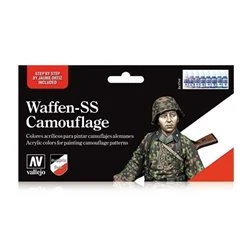 Model Color SET 17ml - Waffen-SS Camouflage Set