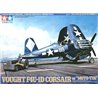 Tamiya 1/48 Corsair F4U-1D w/Moto-Tug aircraft model kit