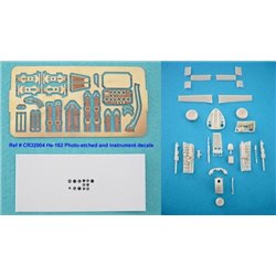 1/32 He 162 Super Detail Set (for Revell 1/32) 