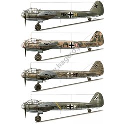 16 - Ju 88 bomber variants (decals)