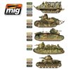 SET COLORES DE CAMUFLAJES FRANCESES DE LA 1GM Y 2GM